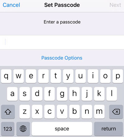 How to Add Passcode on iOS and Android  - 66