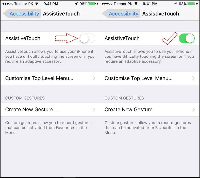 How to enable and Customise AssistiveTouch on iOS Devices  - 37