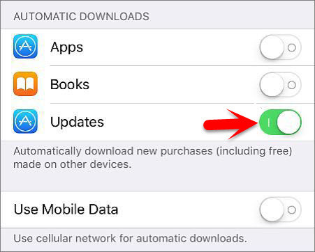 How to Set up Auto Apps Update on iOS Devices  - 78