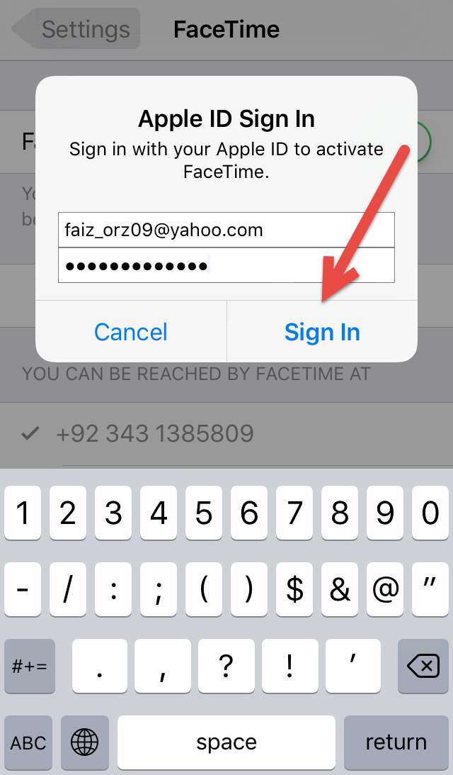 How to Enable Facetime on IOS 9  - 53