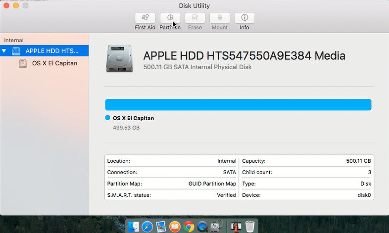 create a startup disk for mac os x