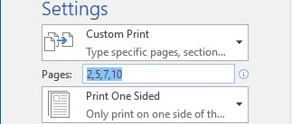 How to Print Document in Word 2016  - 30