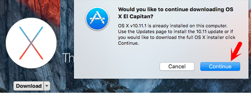how to clean install mac os x el capitan from server