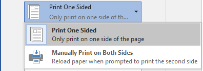 How to Print Document in Word 2016  - 26