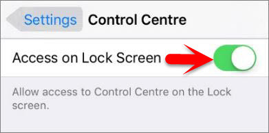 How to Setup and Use Control Center on iOS Devices  - 5