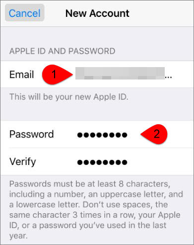 How to Create an Apple ID on iPhone  iPad or iPod Touch  - 57