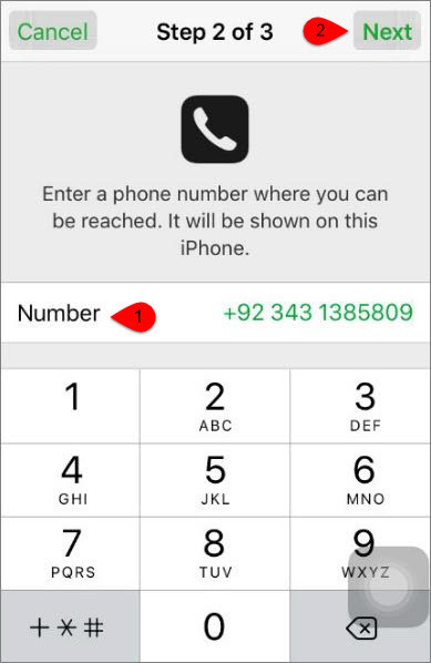 can you find an iphone with just a phone number