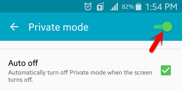 Use Private Mode on Android Devices  Wikigain - 65