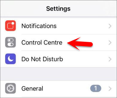 How to Setup and Use Control Center on iOS Devices  - 62