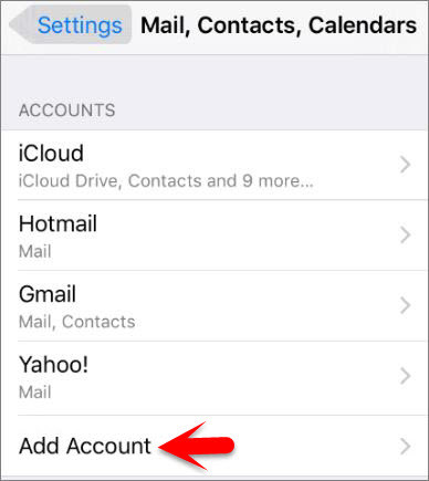 How to Add Self Hosted Email Account on iOS Devices  - 54