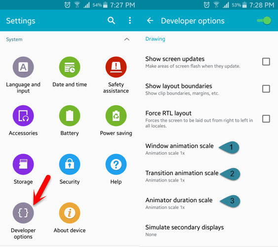 Speed up Android Devices without Installing Software - 56