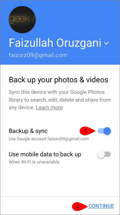 How to Backup iPhone Photos to Google Photos  - 31