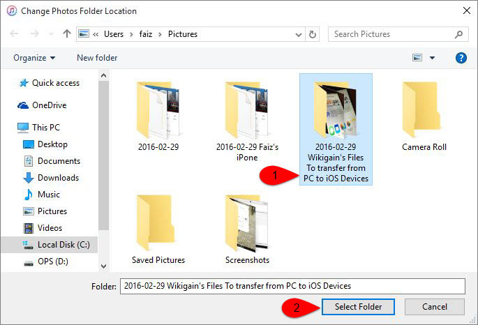 How to Transfer photos from PC to iOS Devices  - 91