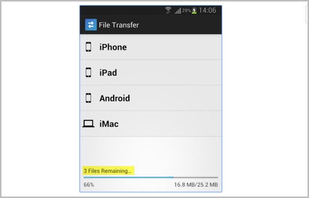 backing up android files to mac without usb