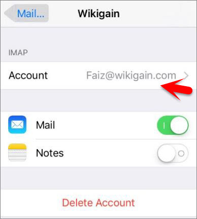 How to Add Self Hosted Email Account on iOS Devices  - 54