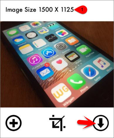 How to Resize Pictures on iOS Devices  - 2