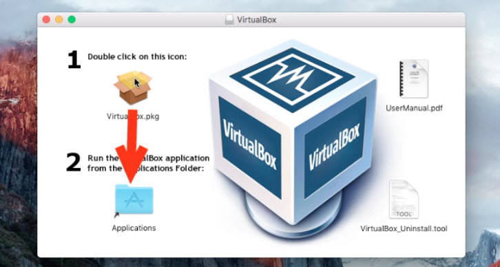 Install VirtualBox on Mac Computer