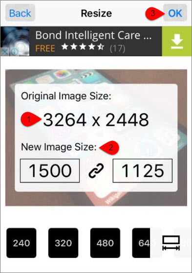 How to Resize Pictures on iOS Devices  - 54