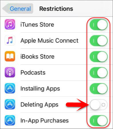 How to Enable and Use Restrictions on iOS Devices  - 35