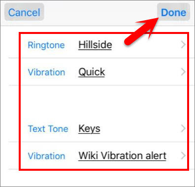 How to Set Special Ringtones to iPhone Contacts  - 66