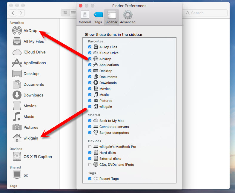 How to Customize Mac OS Sidebar  - 96