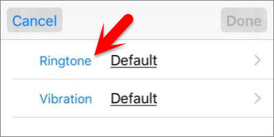 How to Set Special Ringtones to iPhone Contacts  - 4