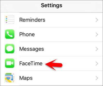 How to Enable Facetime on iOS Devices  - 21