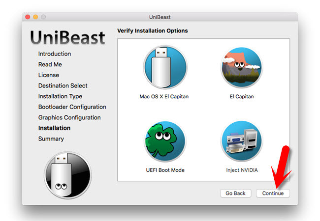 How to Create Bootable USB Installer for Mac Using UniBeast  - 9