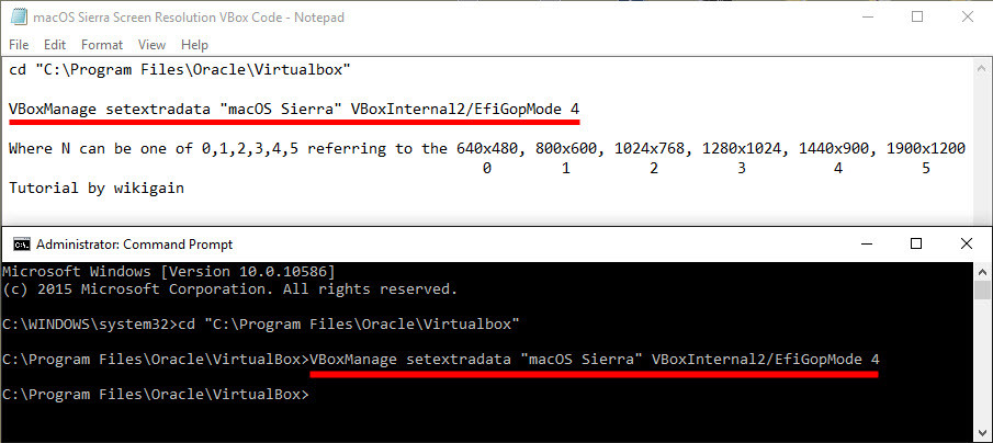 How to Fix macOS Sierra Screen Resolution on VirtualBox  - 81