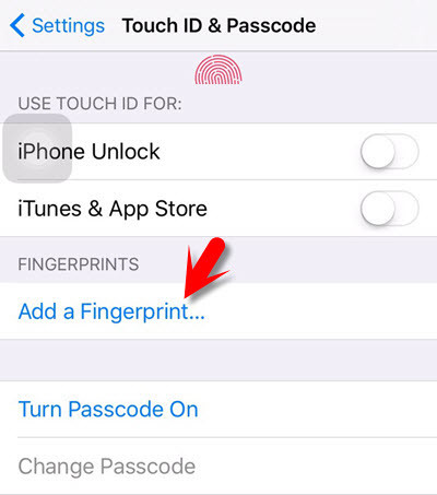 Touch Id And Passcode Copy