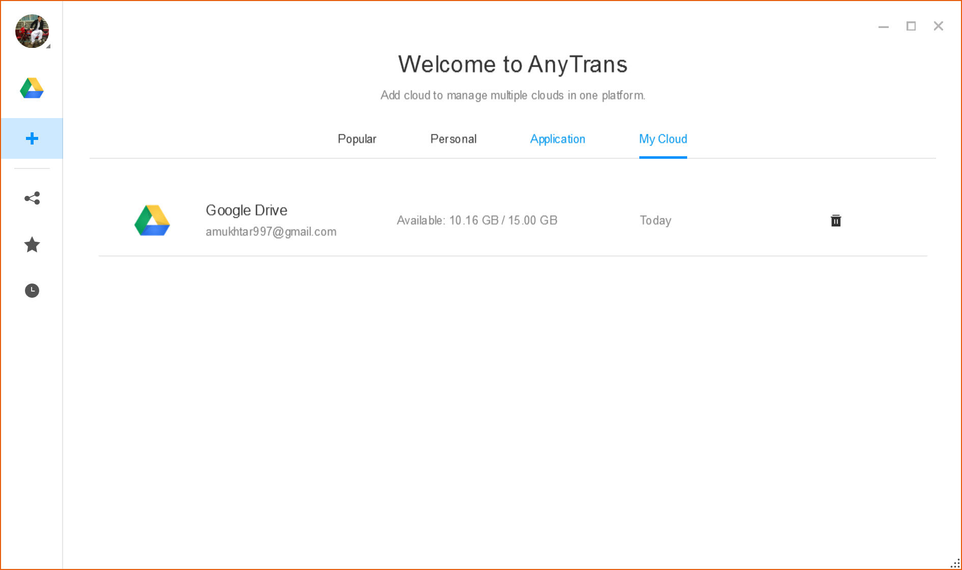 Connect Google Drive To Anytrans