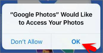 Allow Google Photos To Access Your Photos