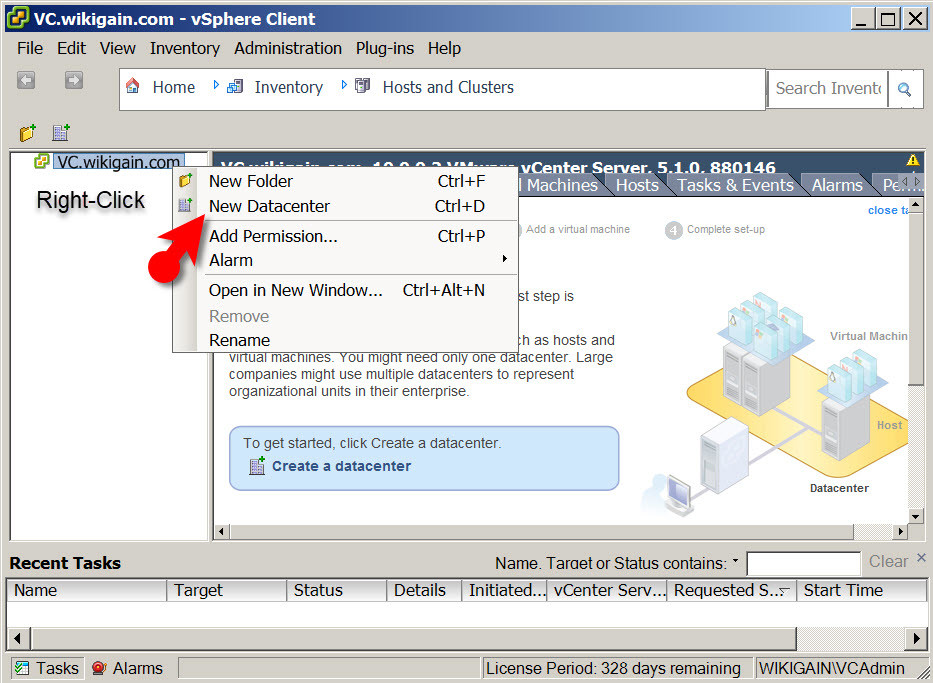 Comment Créer Une Infrastructure Vsphere Sur Des Hôtes Esxi Windows Server 2008 R2