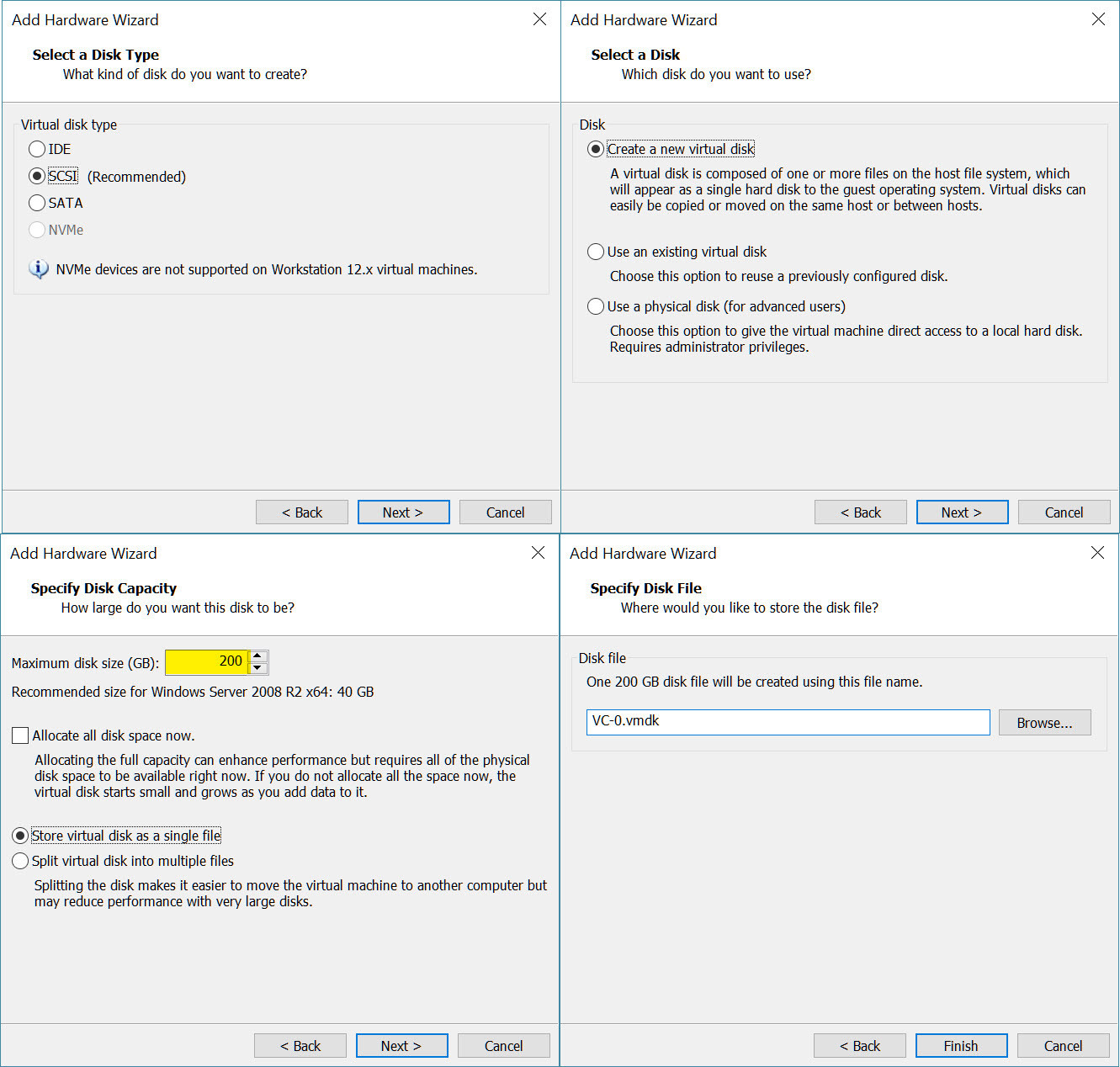 Comment Créer Une Infrastructure Vsphere Sur Windows Server 2008 R2 Vstorage