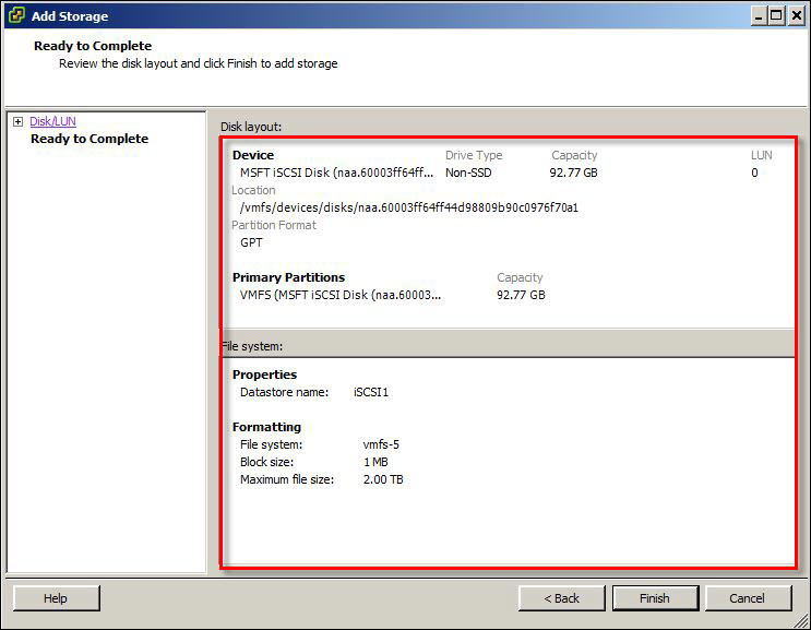 Comment Créer Une Infrastructure Vsphere Sur Windows Server 2008 R2 Vstorage