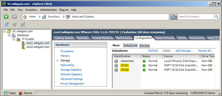 Comment Créer Une Infrastructure Vsphere Sur Windows Server 2008 R2 Vstorage