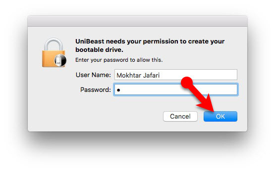 Give Unibeast Permission To Create Bootable Usb Installer