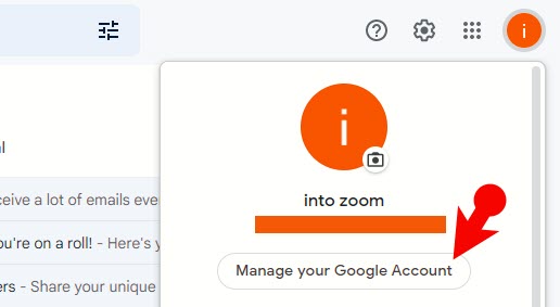 1 Manage Your Google Account 2