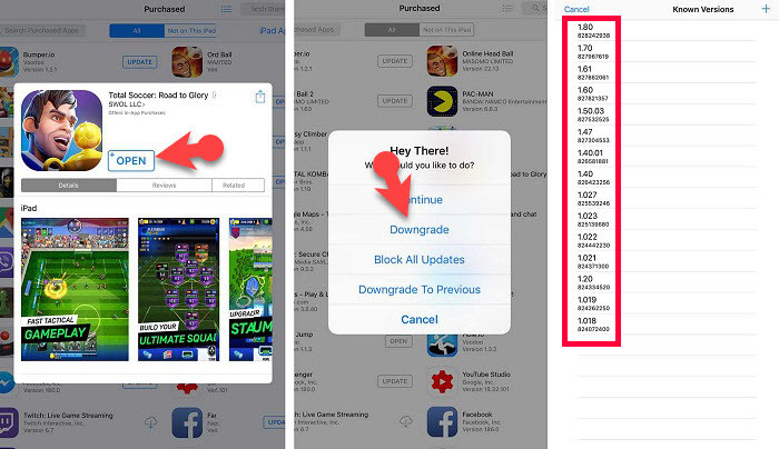 Rétrograder Les Applications Et Les Jeux De L'Appstore Avec Jailbreak