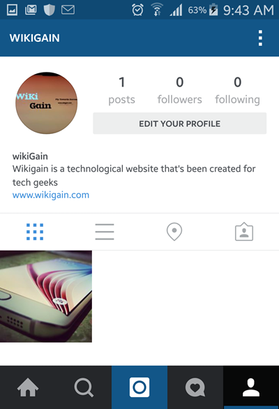 Wikigain Instagram