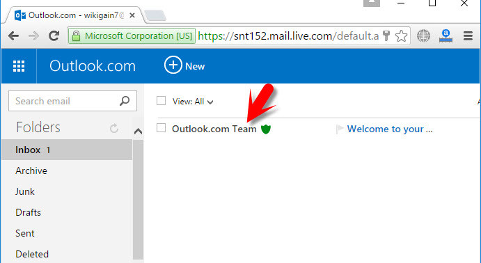 Welcome To Outlook Com