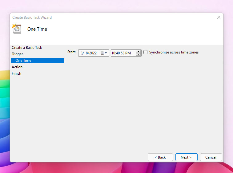 7 Configure Data And Time