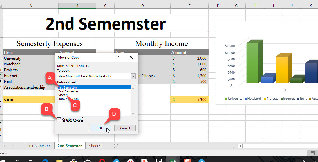 Comment Travailler Avec Plusieurs Feuilles De Calcul Dans Microsoft Excel 2016