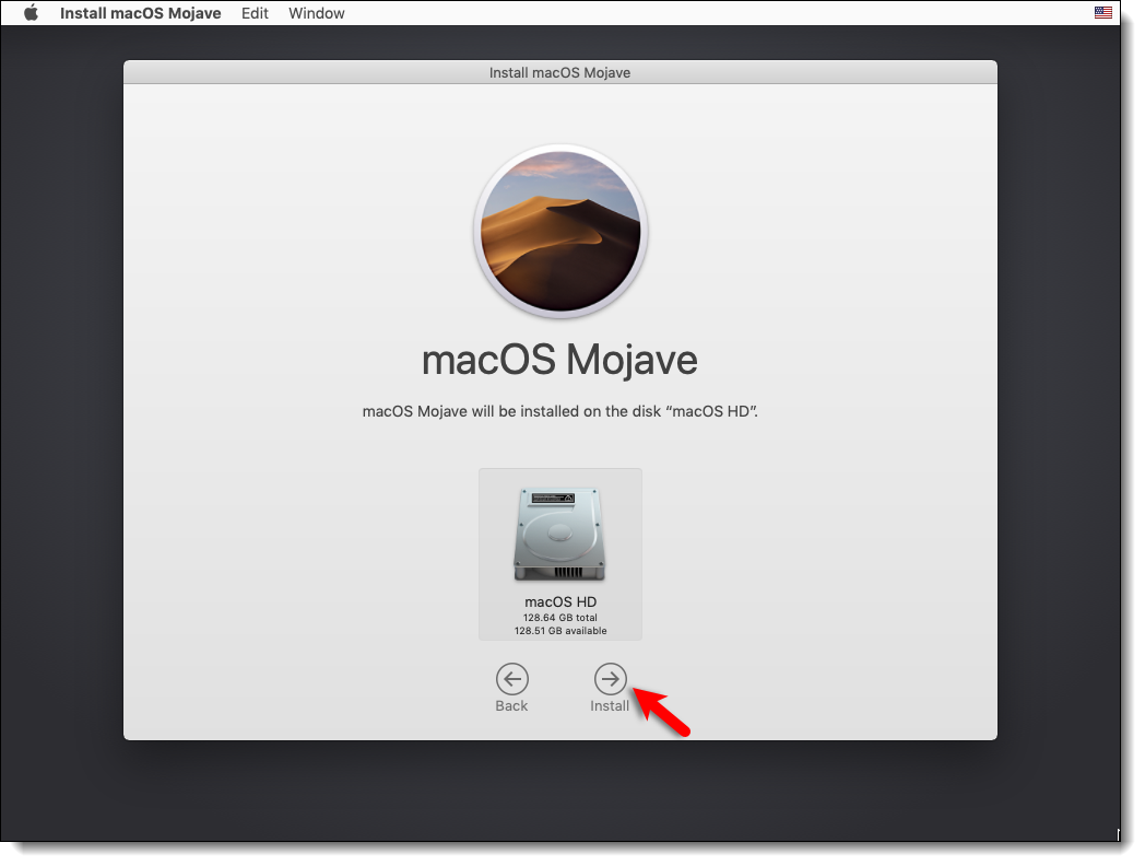 Install Macos Mojave On The Vmdk