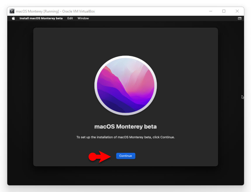 Installez Macos Monterey Sur Virtualbox