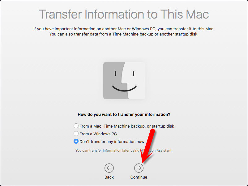 Transfer Information To This Mac 5