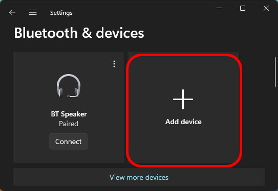 Add A Device