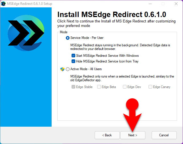 Install Msedge Redirect