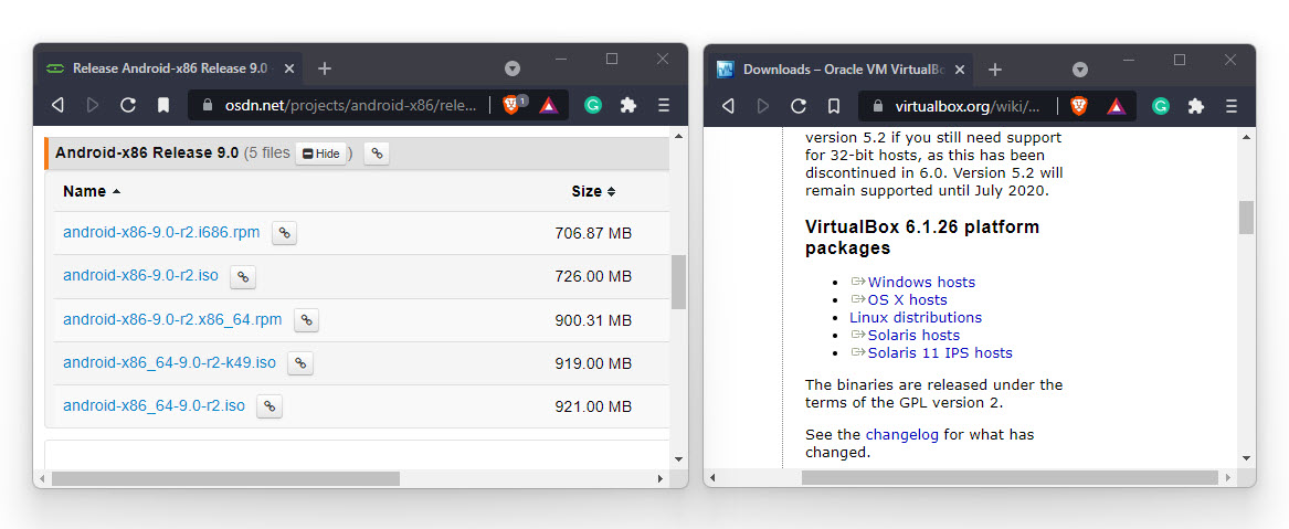 Download Android Iso And Virtualbox Setup