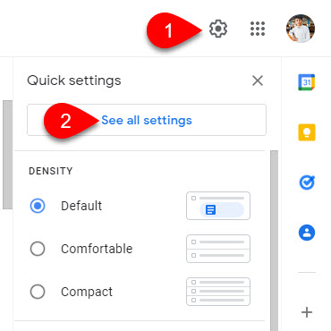 1 View All The Gmail Settings